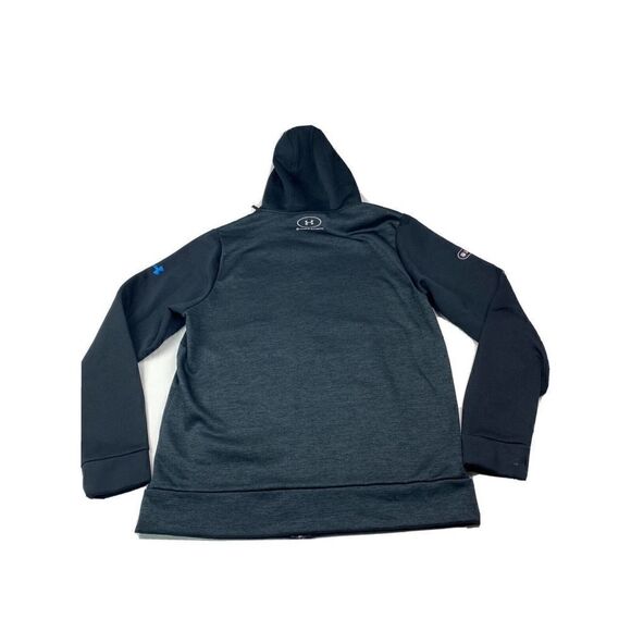 Under Armour Carolina Panthers Combine Authentic ColdGear Full-Zip Hood Jacket M - Picture 11 of 11